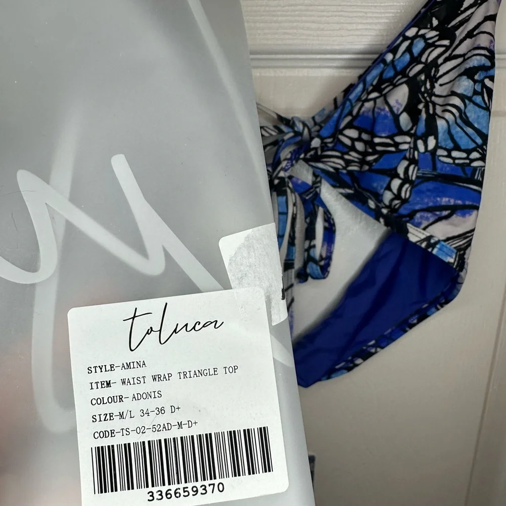 Toluca Swim Bikini Set sz.M/L D cup - Picture 6 of 10